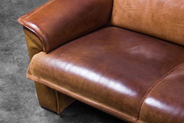 Neck Leather 2-Seat Sofa from Leolux, 1970s-QVY-912149