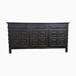 Neo-Basque Black Sideboard-HLV-1767337