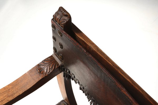 Neo-Renaissance Throne Chair, 1890s-YSY-1705055