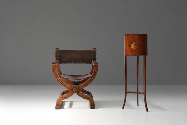 Neo-Renaissance Throne Chair, 1890s-YSY-1705055