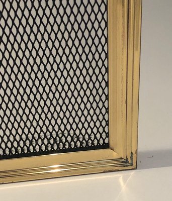 Neoclassical Brass and Mesh Firewall-BA-1365320