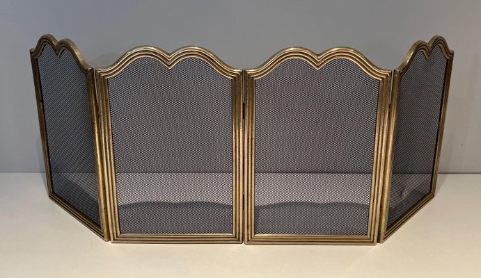 Neoclassical Brass Firewall, 1970s-BA-1784744