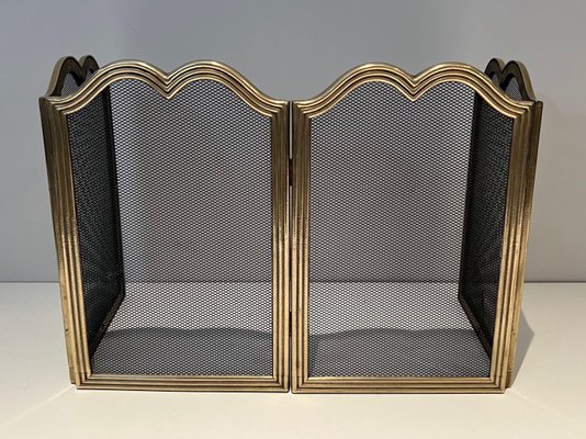 Neoclassical Brass Firewall, 1970s-BA-1784744