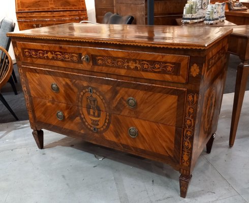 Neoclassical Chest of Drawers in Inlaid-KIM-1718310