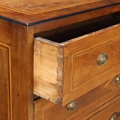 Neoclassical Chest of Drawers in Walnut-VMM-2041493