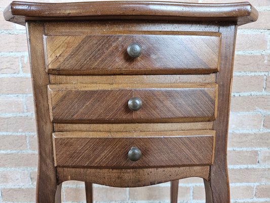 Neoclassical Entrance Table with 3 Drawers, Italy, 1980s-ZUW-1799583