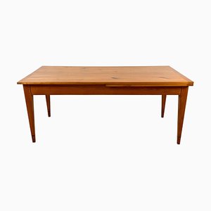 Neoclassical Expandable Dining Table, Solid Cherry, Chestnut, France circa 1820-NNB-915188