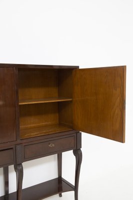 Neoclassical Italian Mahogany Sideboard attrivuted to Gianni Versace, 1955-RCE-1414915