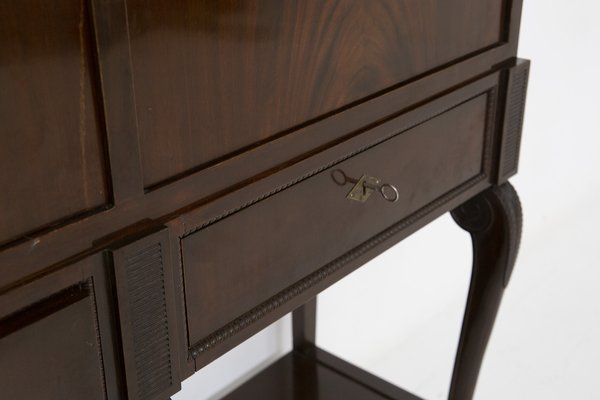 Neoclassical Italian Mahogany Sideboard attrivuted to Gianni Versace, 1955-RCE-1414915