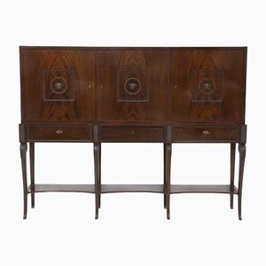 Neoclassical Italian Mahogany Sideboard attrivuted to Gianni Versace, 1955-RCE-1414915