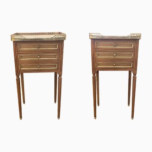 Neoclassical Louis XVI Side Tables, 1890s, Set of 2-RFP-2031456