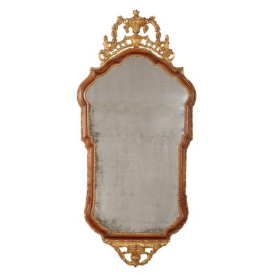 Neoclassical Mirror in Gilded Walnut-VMM-1807338