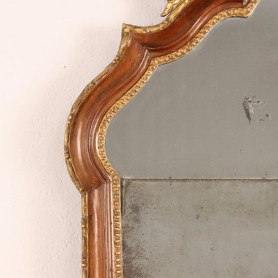 Neoclassical Mirror in Gilded Walnut-VMM-1807338