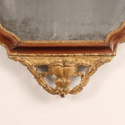 Neoclassical Mirror in Gilded Walnut-VMM-1807338