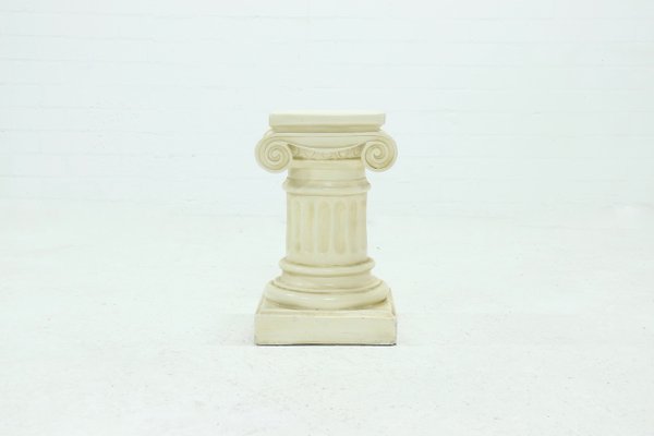 Neoclassical Plaster Pedestal, 1980s-VV-1196047