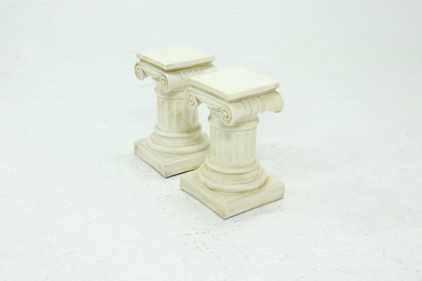 Neoclassical Plaster Pedestal, 1980s-VV-1196047