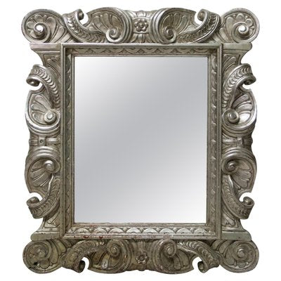 Neoclassical Regency Empire Style Bath Wood Mirror, 1970-UZ-1209927