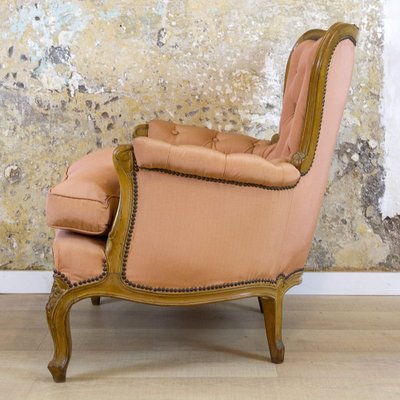 Neoclassical Walnut Armchair, 1930s-CQZ-820067