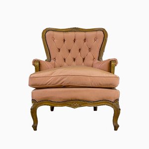 Neoclassical Walnut Armchair, 1930s-CQZ-820067