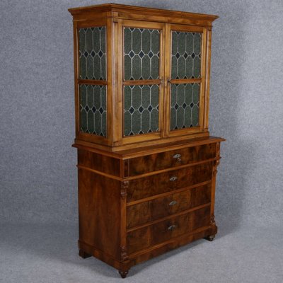 Neoclassical Walnut Cabinet, 1900s-DXD-1703569