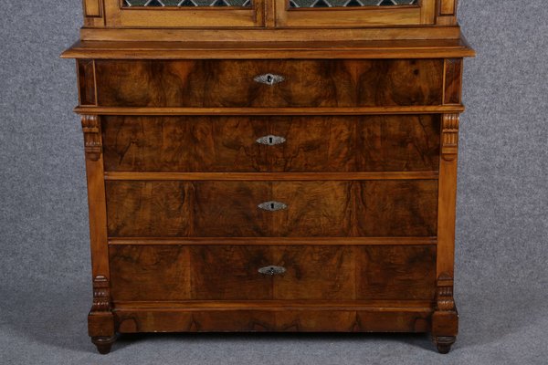 Neoclassical Walnut Cabinet, 1900s-DXD-1703569