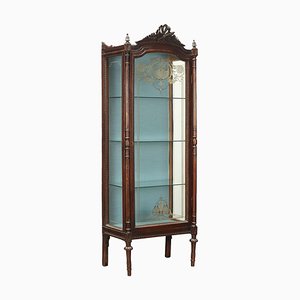 Neoclassical Walnut Showcase, Italy-VMM-1789480