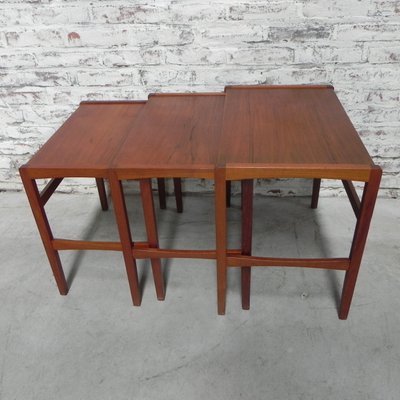 Nesting Tables, 1960s, Set of 3-TL-694229