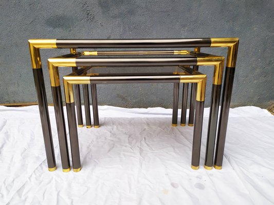 Nesting Tables, 1970s, Set of 3-EAD-772130