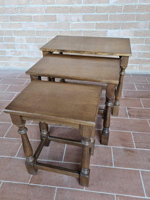 Nesting Tables, 1980s, Set of 3-ZUW-1799544