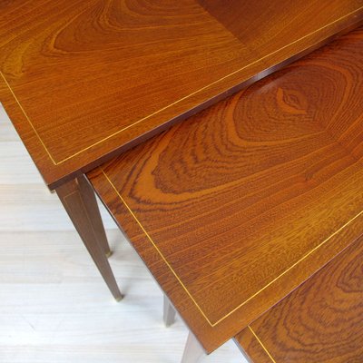 Nesting Tables by Bodafors Svenska Möbelfabrikerna, 1950s, Set of 3-YGE-888078