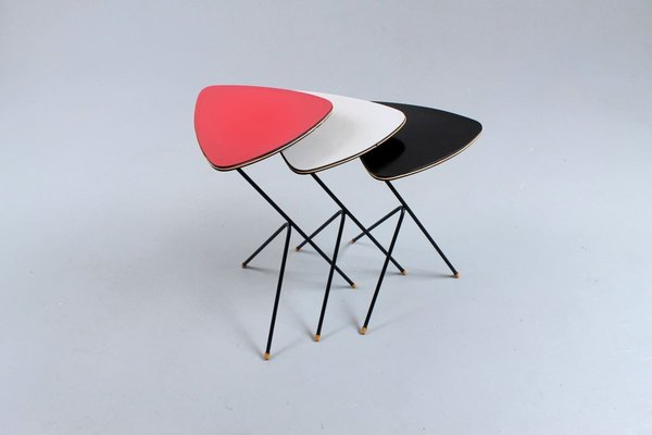 Nesting Tables by Coen De Vries for Devo, 1950s, Set of 3-XT-903358