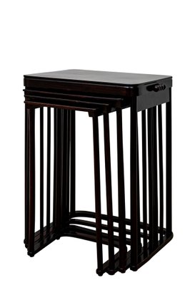 Nesting Tables by Josef Hoffmann for J.& J. Kohn, 1906, Set of 4-TJY-1265127