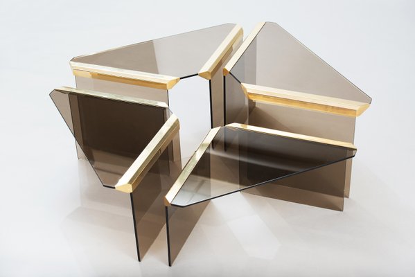 Nesting Tables by Pierangelo Gallotti for Gallotti & Radice, Set of 3-TR-253064