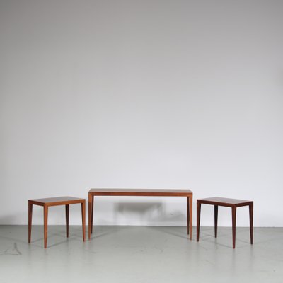 Nesting Tables by Severin Hansen, Denmark, 1960, Set of 3-GG-1782748