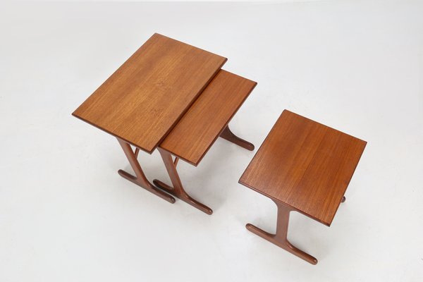 Nesting Tables for G-Plan, 1970s, Set of 3-YSY-1254539