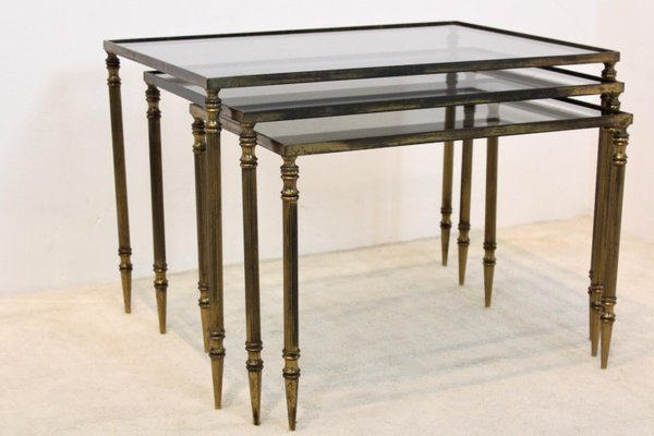 Nesting Tables from Maison Charles, Set of 3-MO-988063