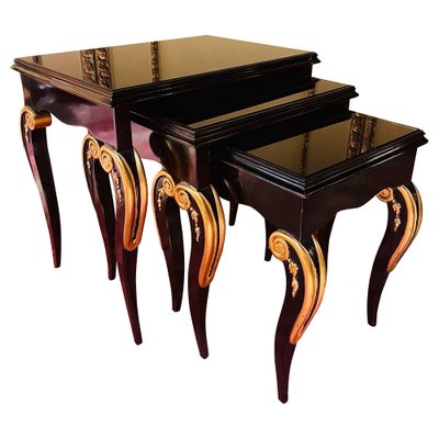 Nesting Tables in Empire Style, Set of 3-FLW-1401973