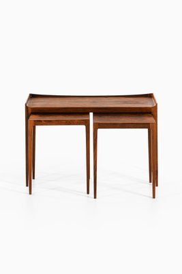 Nesting Tables in Rosewood attributed to Kurt Østervig, 1960s, Set of 3-SC-1752812