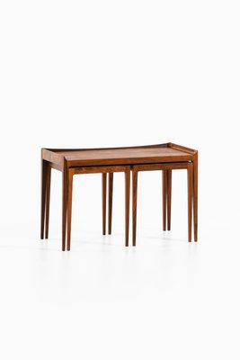 Nesting Tables in Rosewood attributed to Kurt Østervig, 1960s, Set of 3-SC-1752812