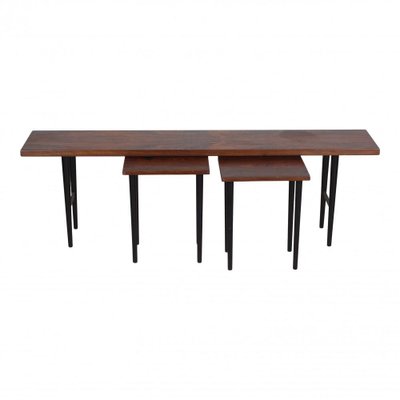 Nesting Tables in Rosewood by Kurt Østervig for Jason Furniture, Set of 3-MTD-1400269