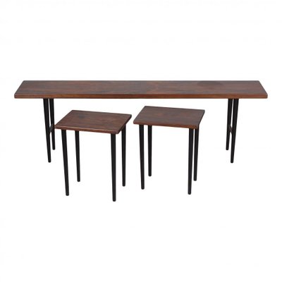 Nesting Tables in Rosewood by Kurt Østervig for Jason Furniture, Set of 3-MTD-1400269