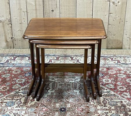 Nesting Tables in Teak, 1970s, Set of 3-QYF-1756620