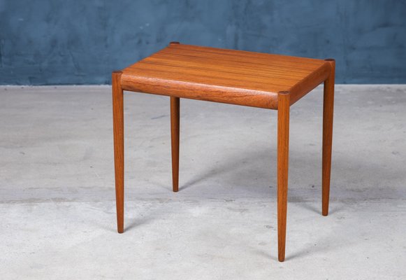 Nesting Tables in Teak, Denmark, 1960s, Set of 3-ZGQ-994941