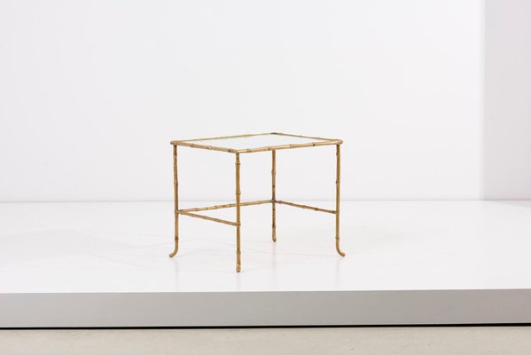 Nesting Tables with Mirrors by Maison Baguès, France, Set of 3-SFD-942469