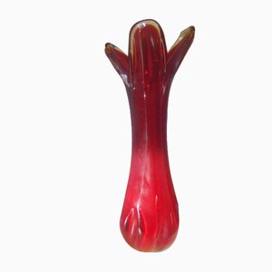 New Look Murano Glass Vase, 1970s-CAQ-1072787