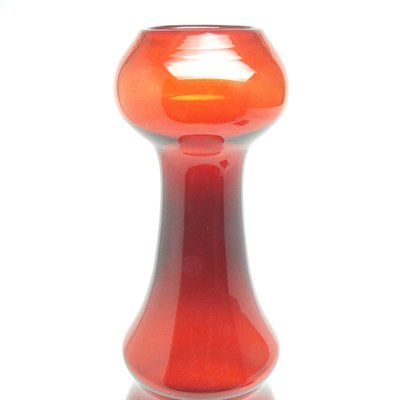 New Look Vase Titled Giraf by Kazimierz Krawczyk for Sudety Glassworks, 1970s-BKO-1451492