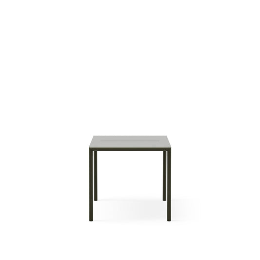 May Outdoor Table 85x85 by NEW WORKS #Dark Green