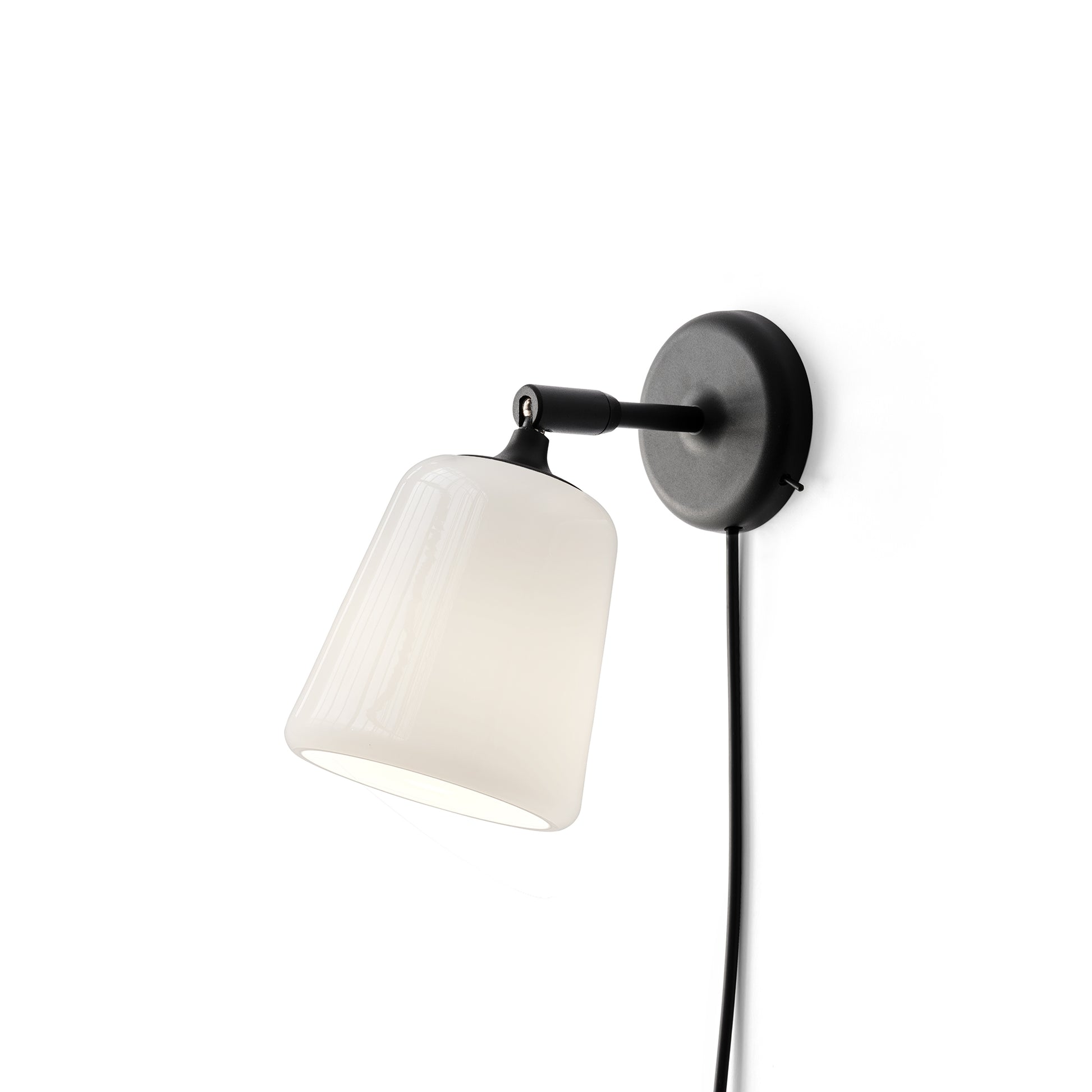 Material Wall Lamp by NEW WORKS #White Opal Glass