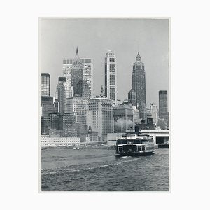 New York City, Waterfront, USA, 1960s, Black & White Photograph-DYV-1245428