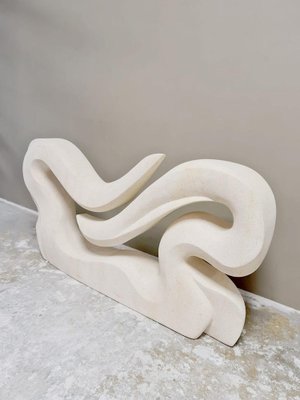 New Zealand Artist, Large Abstract Sculpture, Stone-BW-1610076